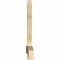 Ekena Millwork Bellingham Rough Sawn Timber Gable Bracket, Douglas Fir, 96"W x 48"H x 4"D x 6"F, 12/12 Pitch GBW096X48X0406BEL00RDF - alternate 3
